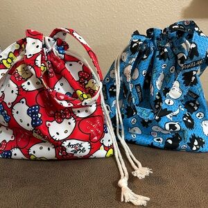 Cloth drawstring bag